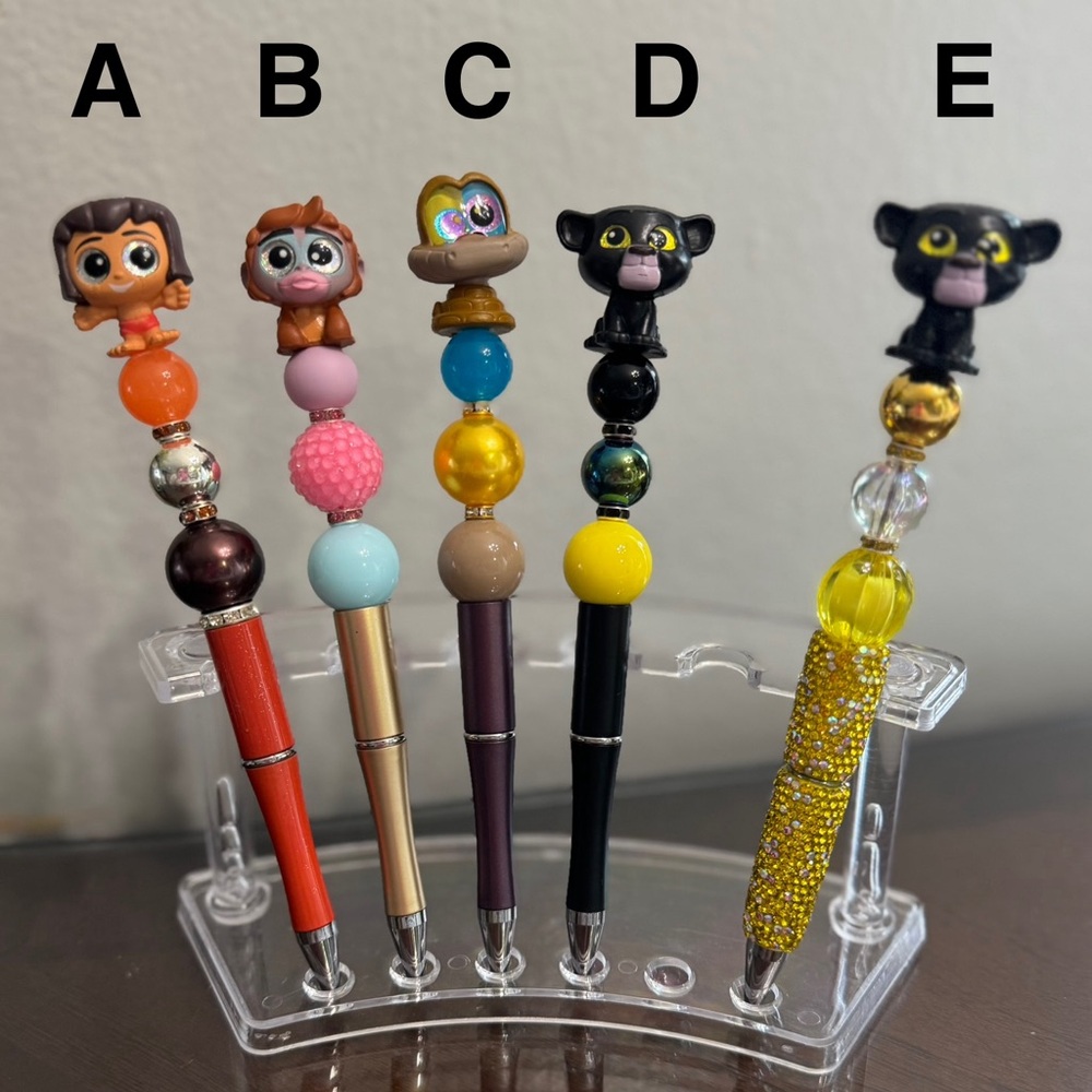 🌺Doorables “The Jungle Book” Beadable Pens